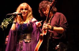 Ritchie Blackmore mit Candice Night